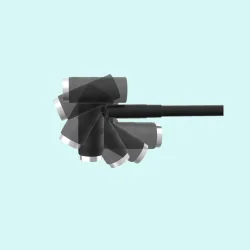 UV Vippelampe  Roterbart Hoved &amp; Justerbar Lysstyrke