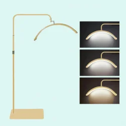 Moon Light Gold LED Lampe