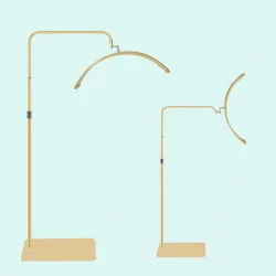 Moon Light Gold LED Lampe