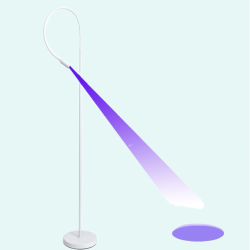 UV / LED -lampe med justerbart fokus 